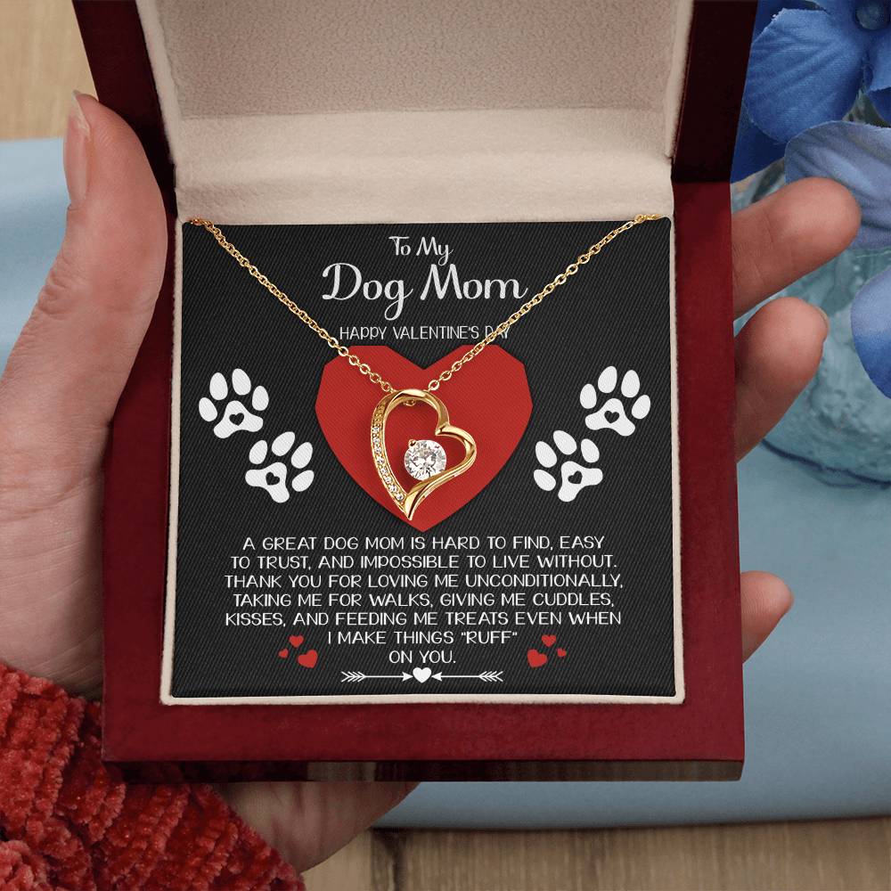 Dog Mom-Hard To Find Forever Love Necklace