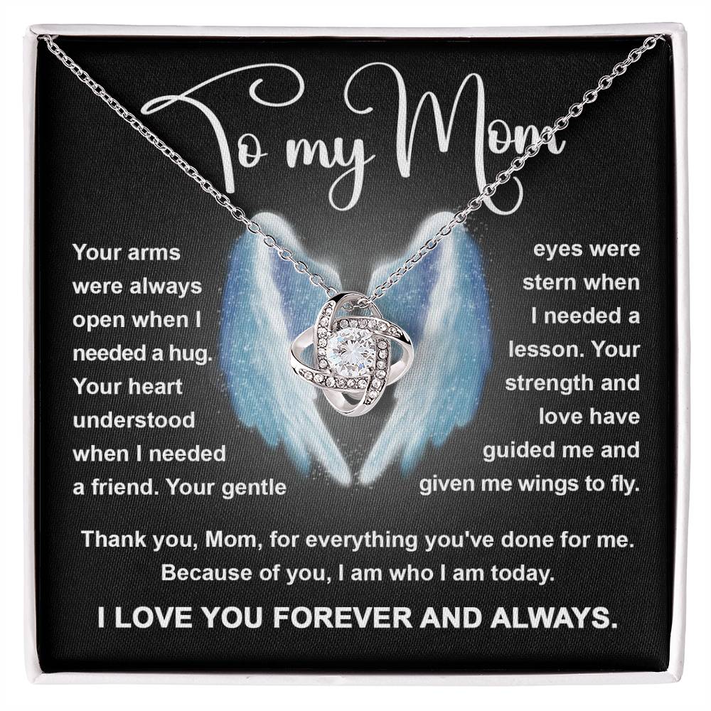 To My Mom | To My Mom Necklace, Mom Gift for Mothers Day Gift, Personalized Gift For Mom, Birthday Gift For Mom With Message Card and Gift Box