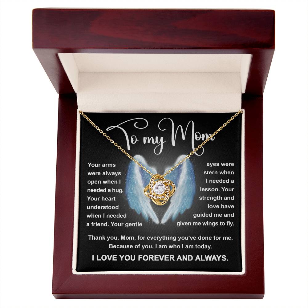 To My Mom | To My Mom Necklace, Mom Gift for Mothers Day Gift, Personalized Gift For Mom, Birthday Gift For Mom With Message Card and Gift Box