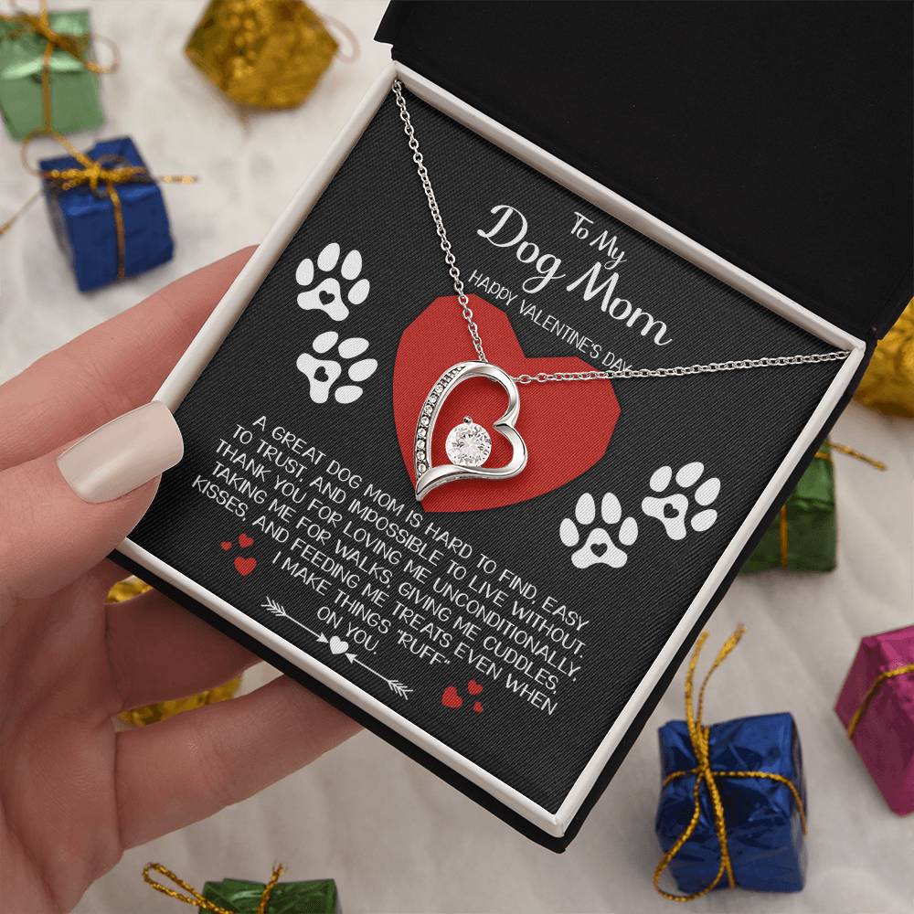 Dog Mom-Hard To Find Forever Love Necklace