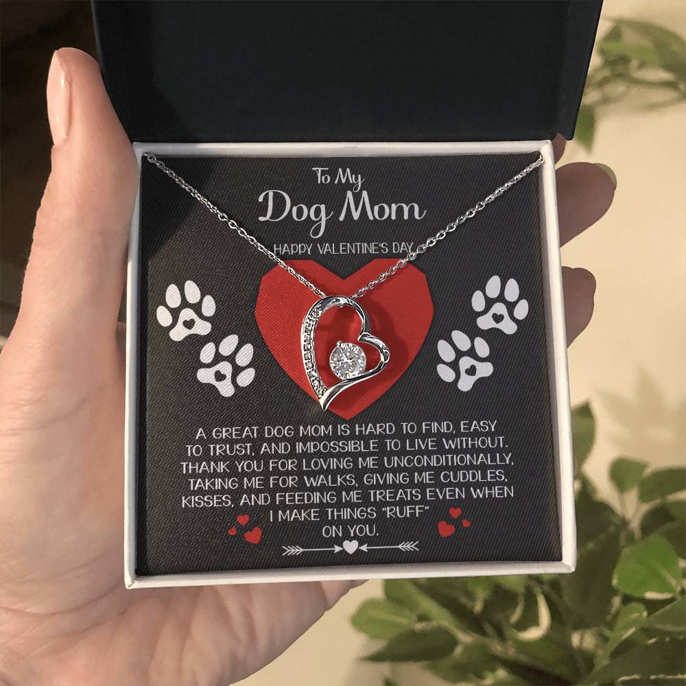 Dog Mom-Hard To Find Forever Love Necklace