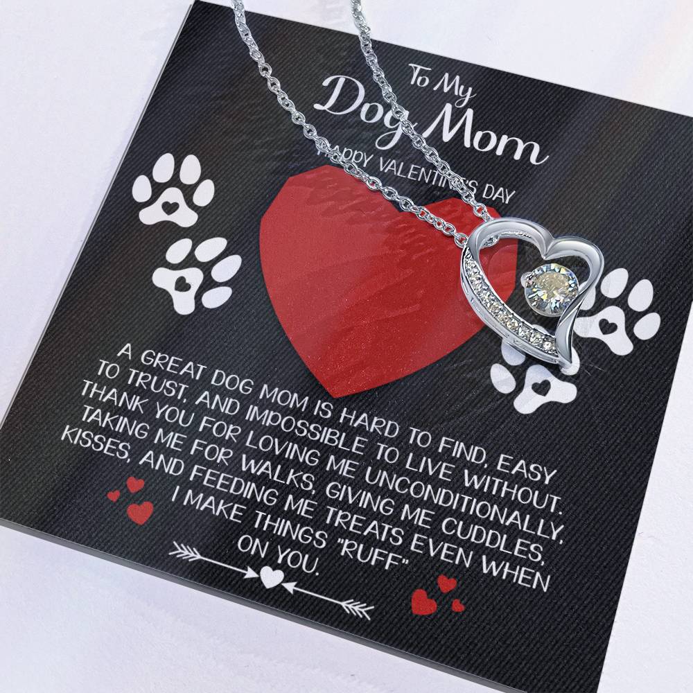 Dog Mom-Hard To Find Forever Love Necklace